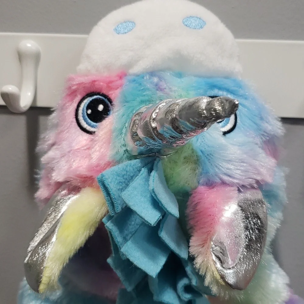 Fofos Dog Apparel Cozy Multicolor Unicorn Costume